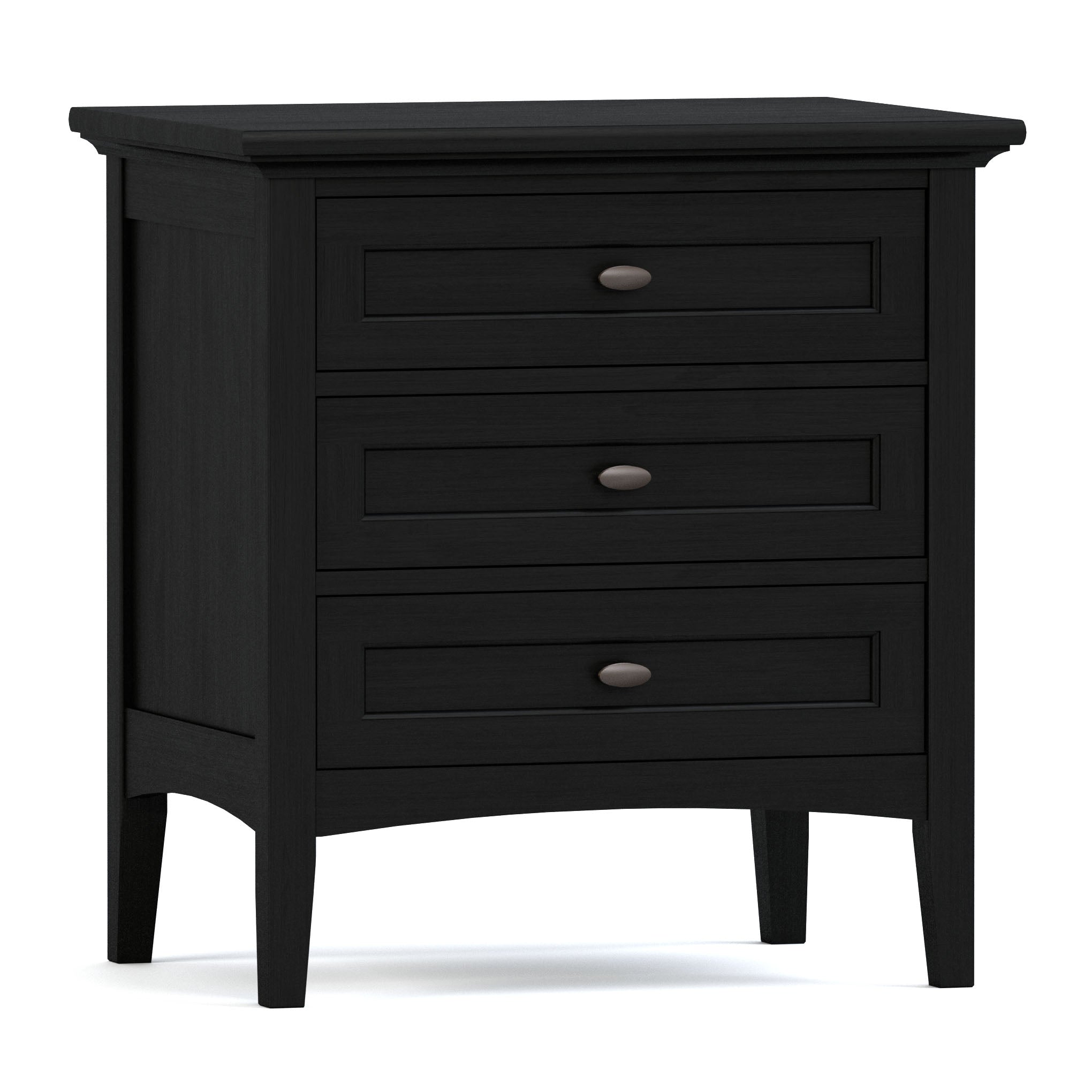 Revere Three-Drawer Nightstand - 560-463-809-08