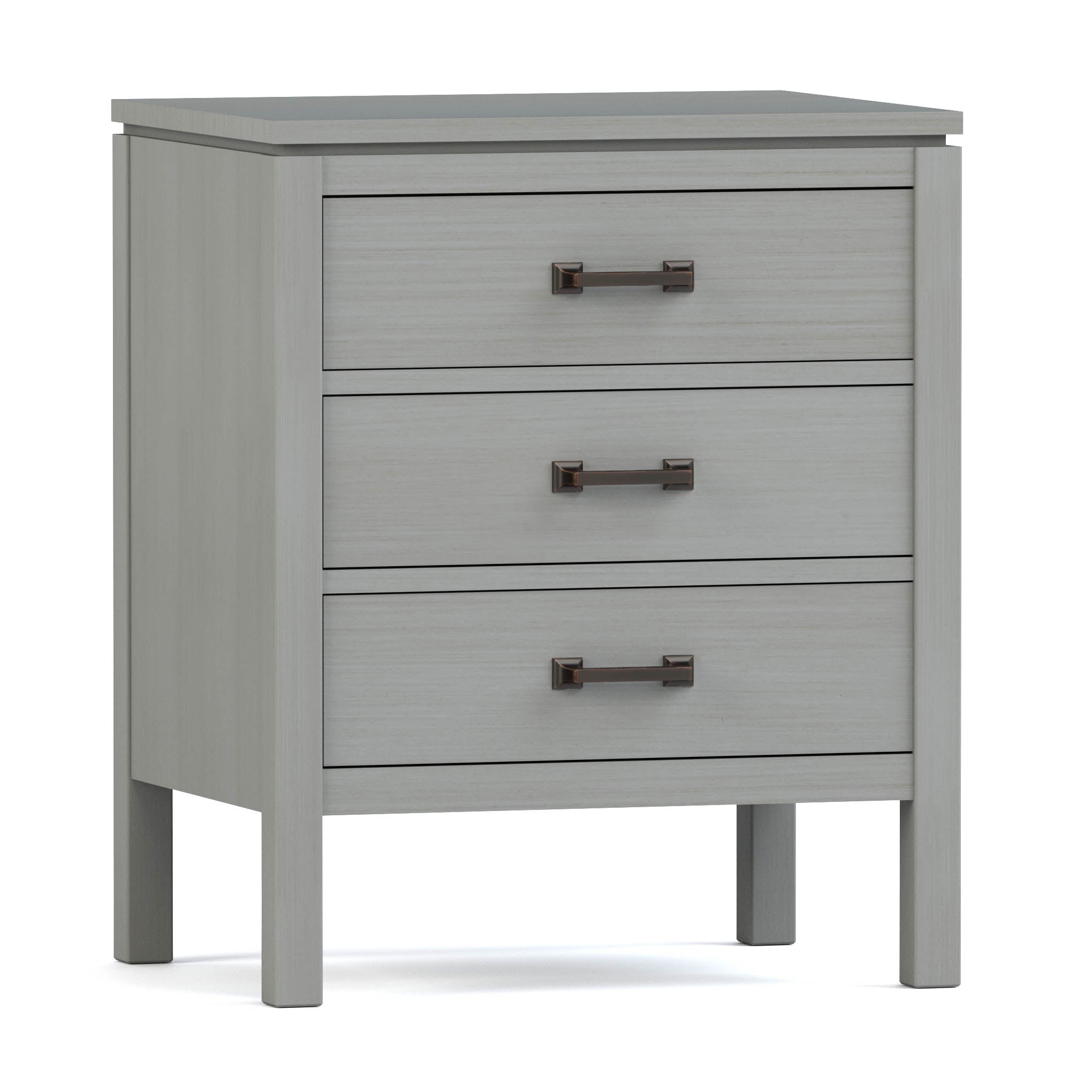Dwyer Three-Drawer Nightstand - 570-463-806-04