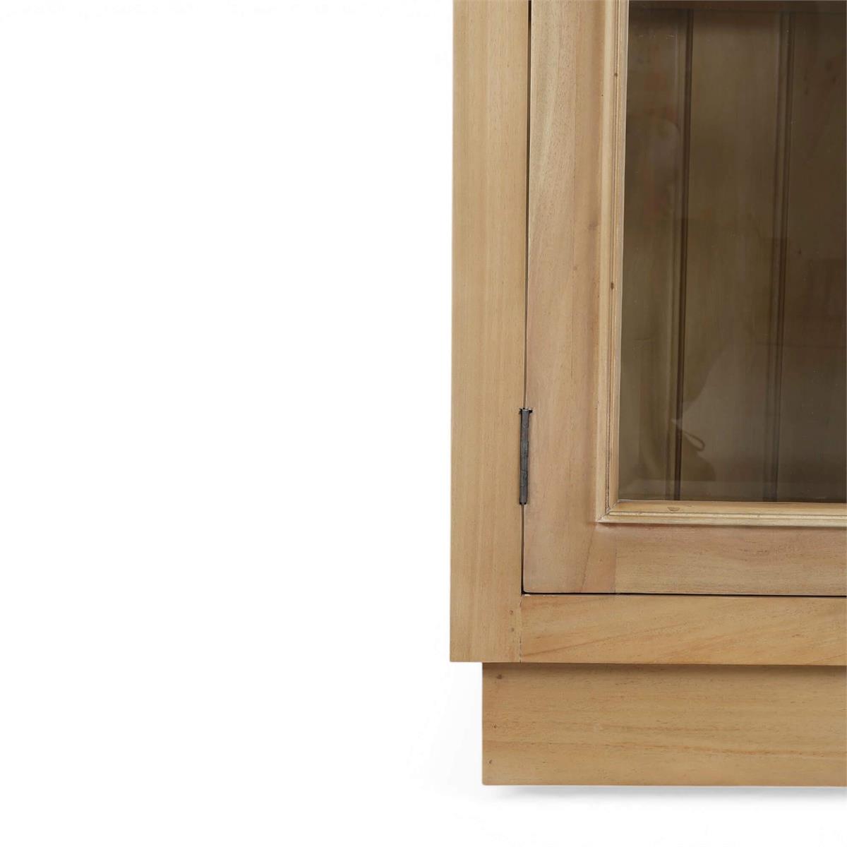 Bramble Vannes 2 Door Display Cabinet — Fruit Wood