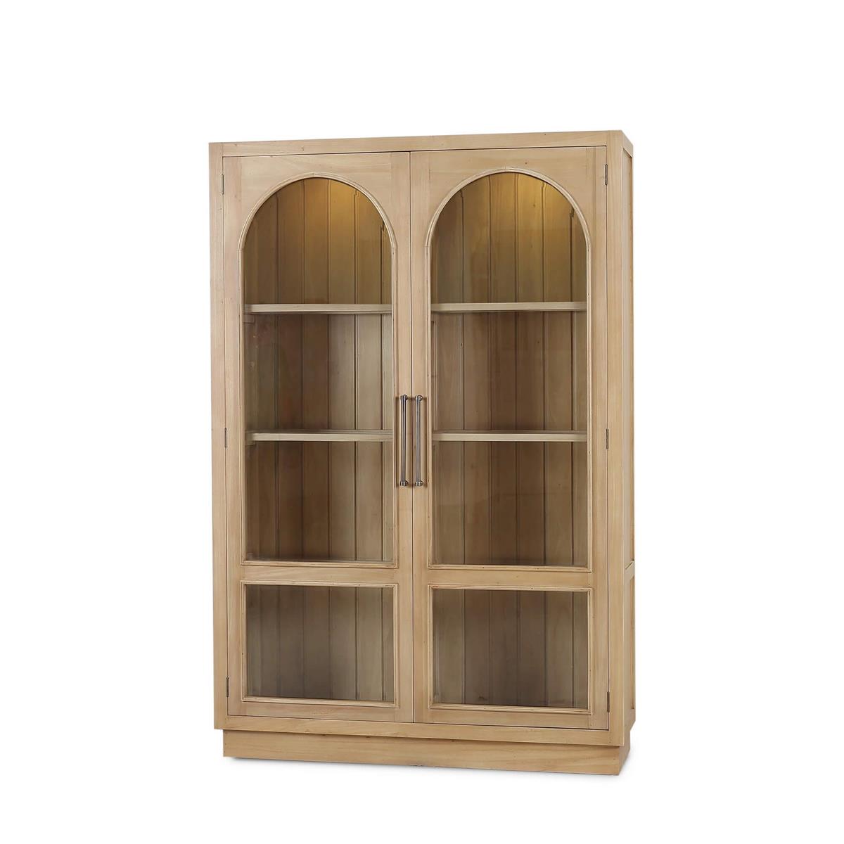 Bramble Vannes 2 Door Display Cabinet — Fruit Wood