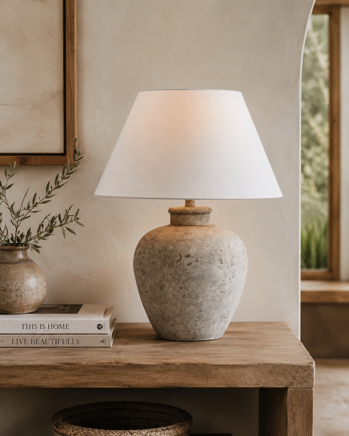 Forty West Ansley Table Lamp — lifestyle