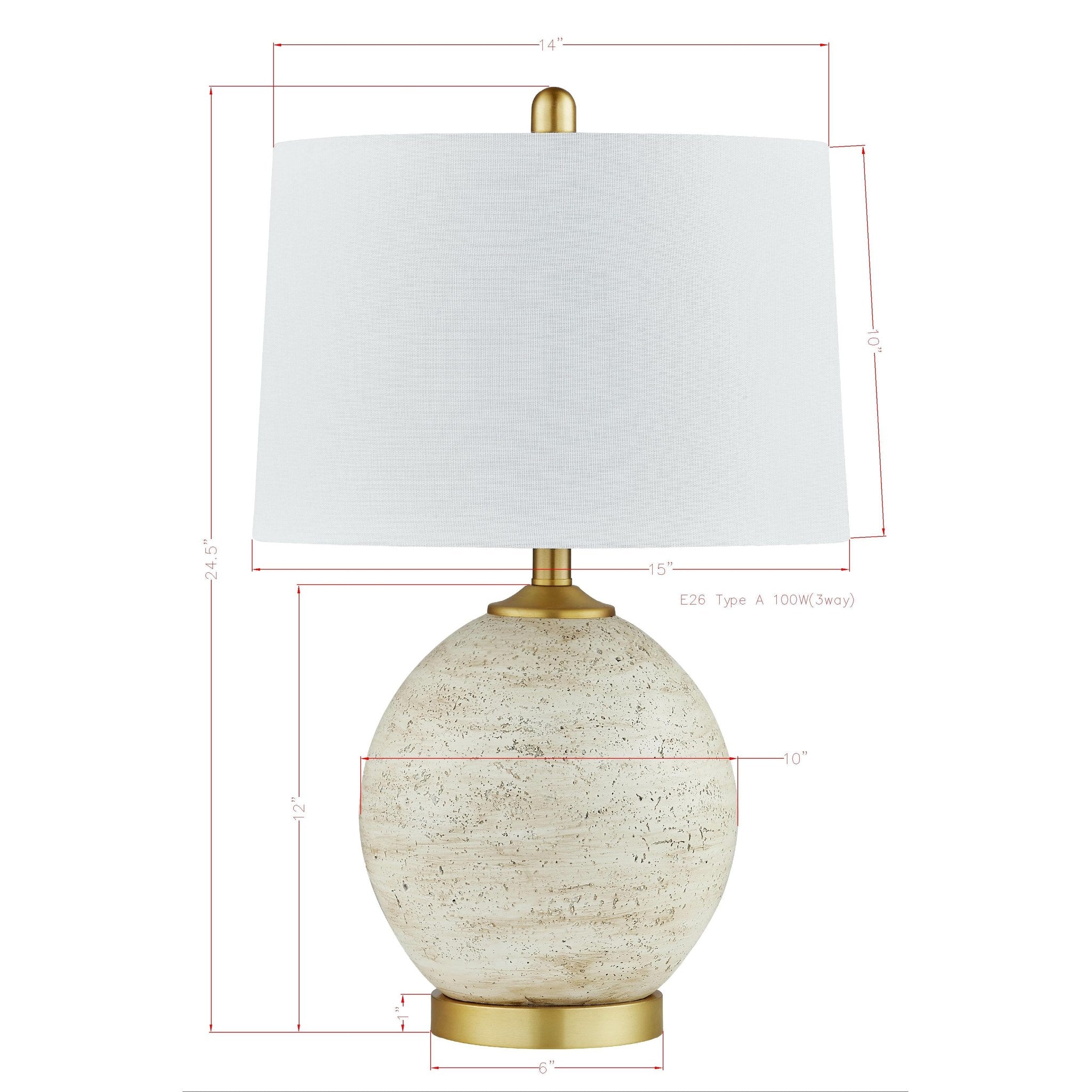 Forty West Estell Table Lamp — view 3
