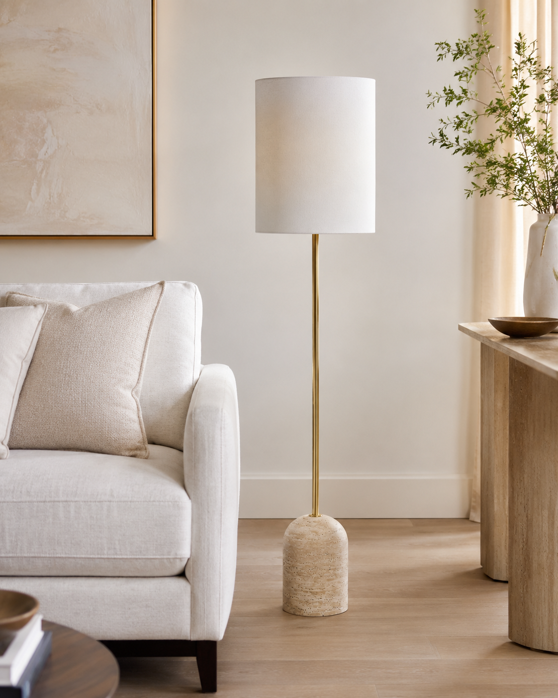 Forty West Finley Floor Lamp — lifestyle