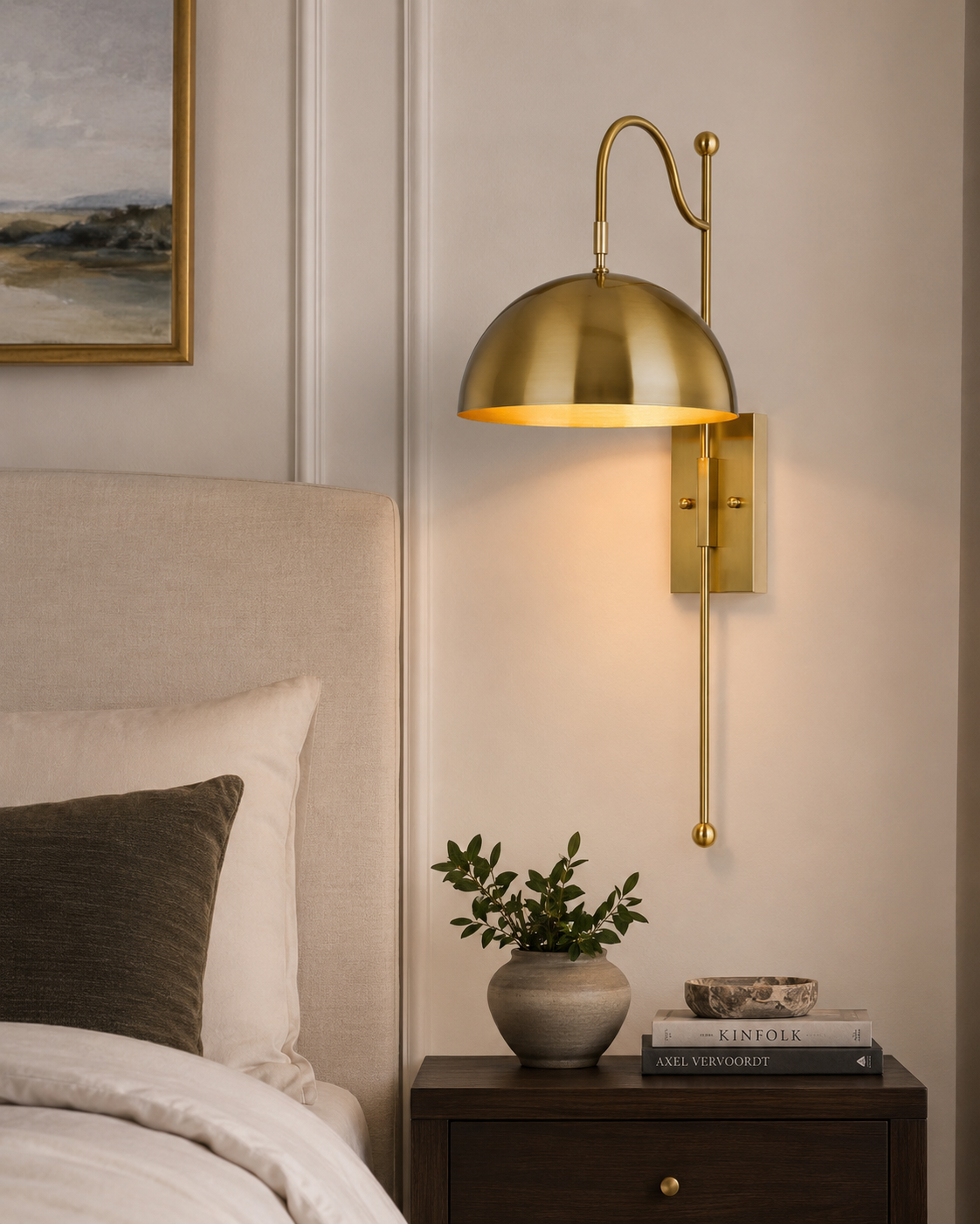 Forty West Callahan Sconce — lifestyle
