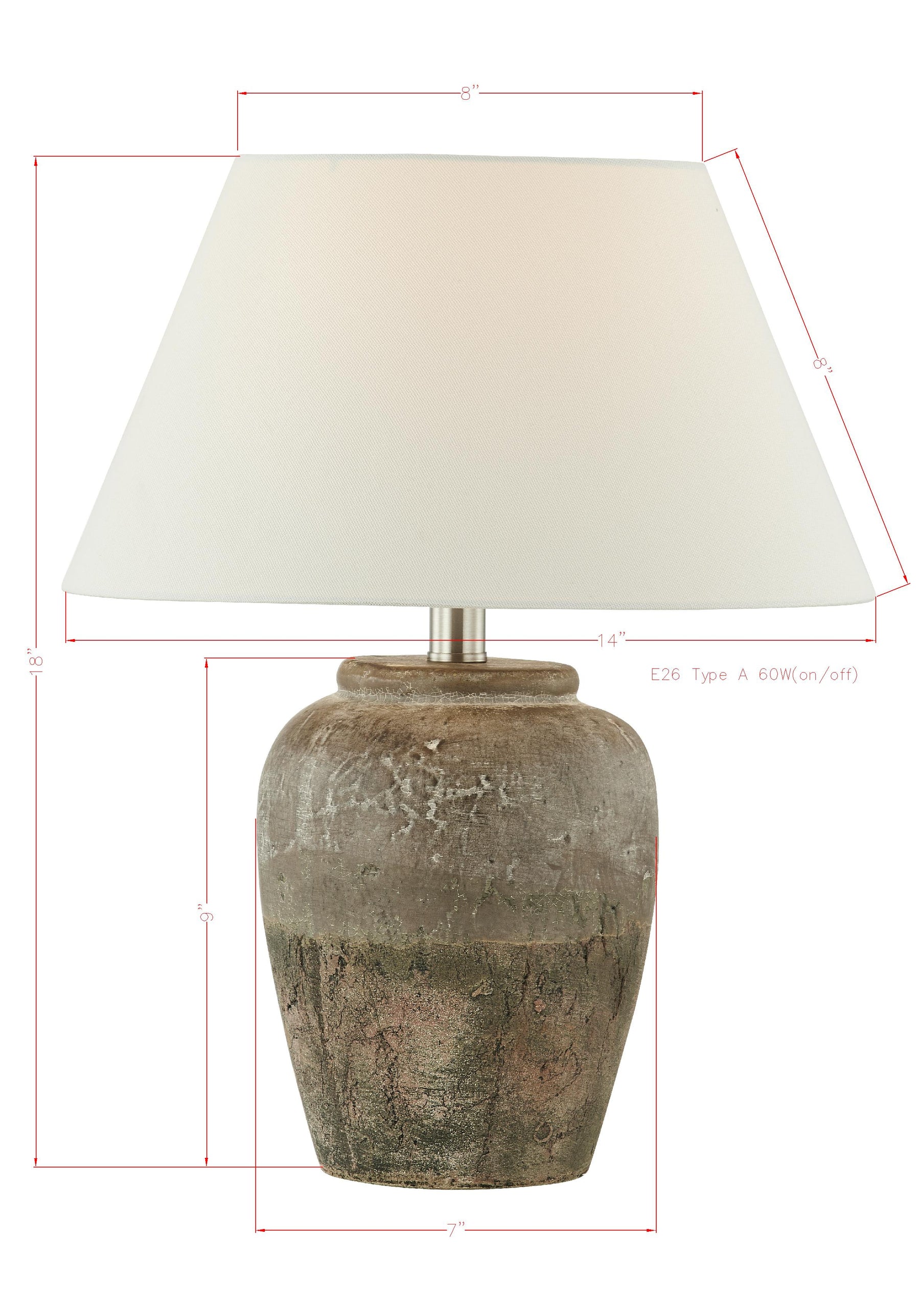 Rowan Table Lamp Pair (2 Lamps)