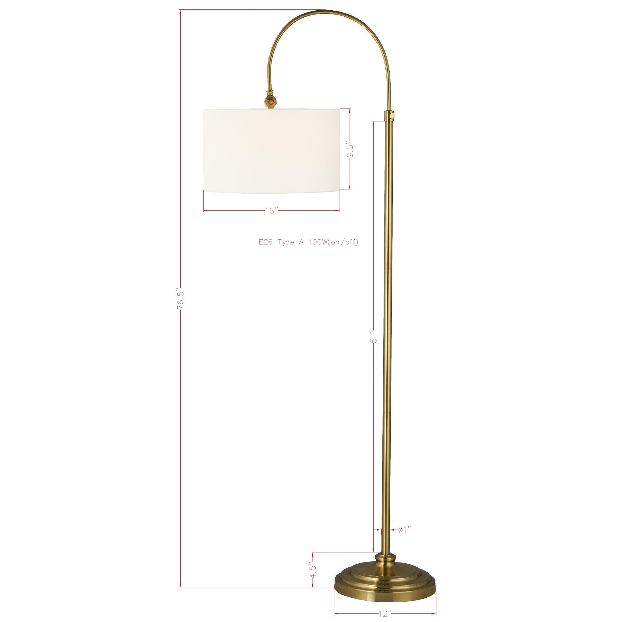 Forty West Hope Floor Lamp — view 6