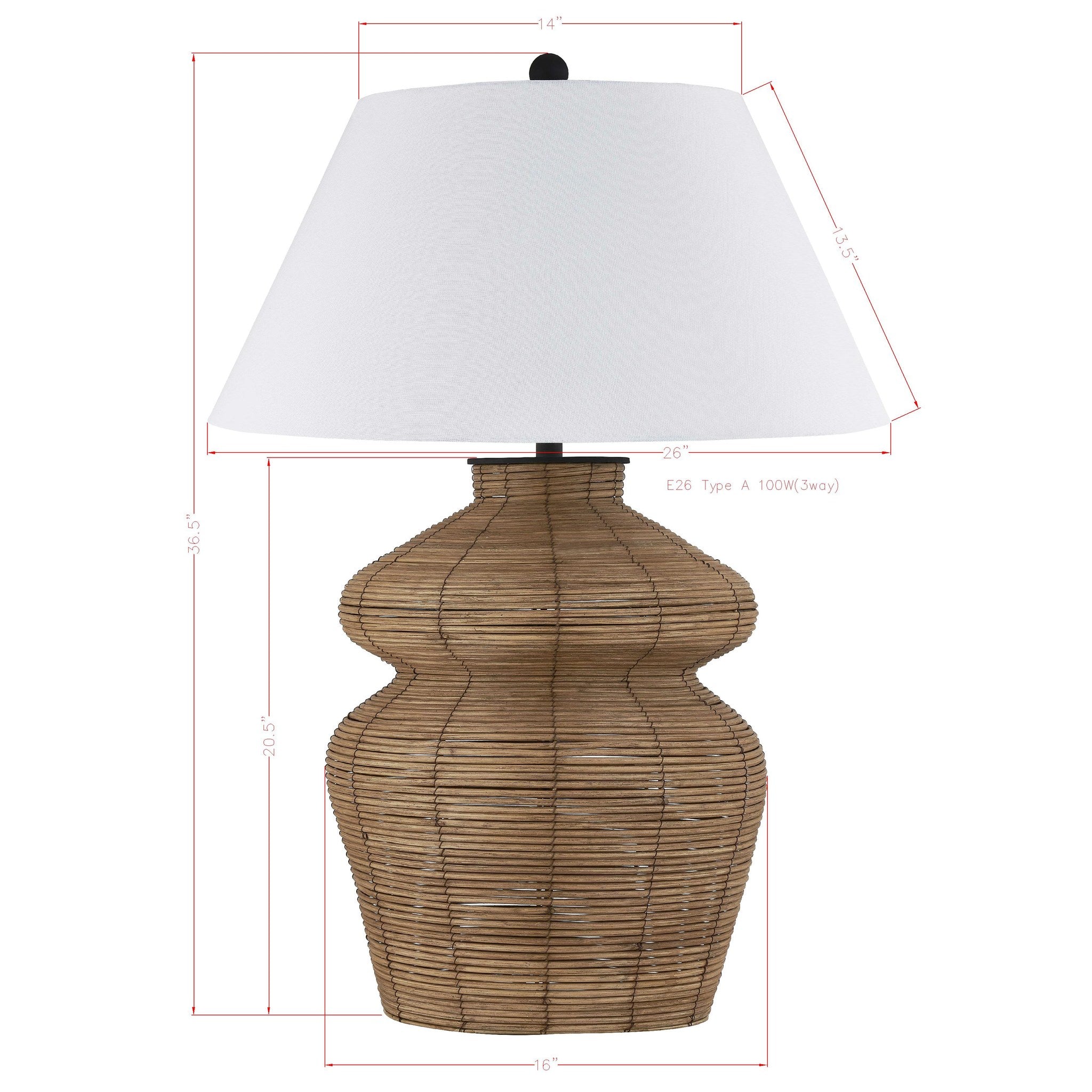 Forty West Virginia Table Lamp — view 3