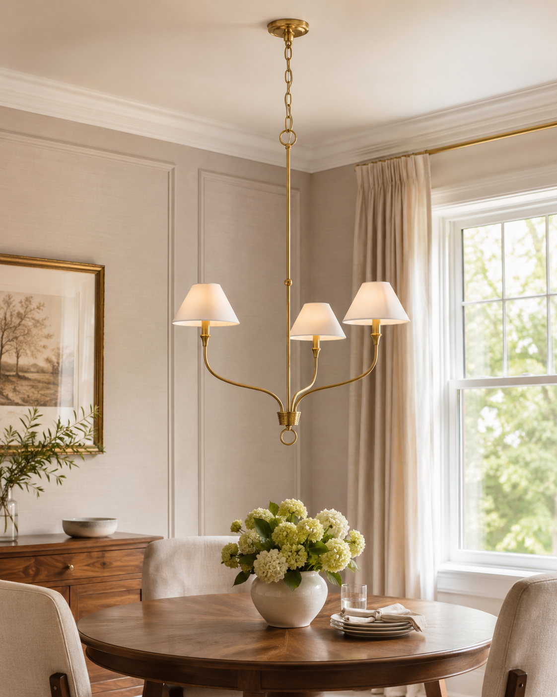Forty West Jenner Chandelier — lifestyle