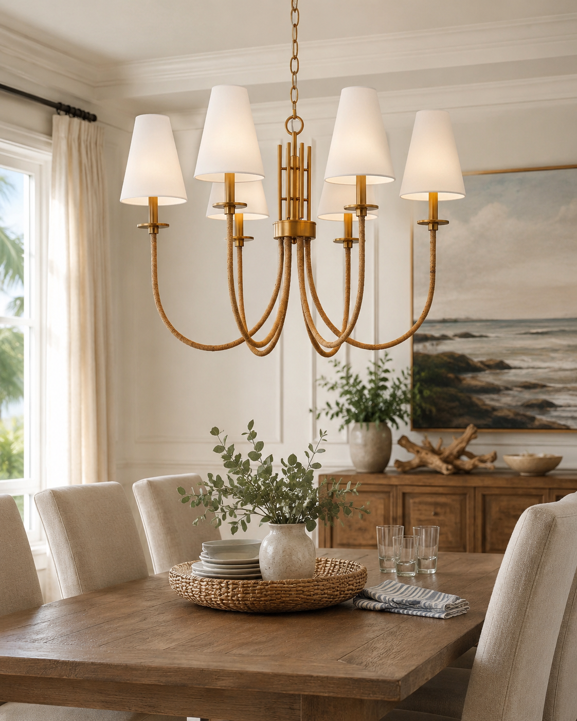Forty West Juliet Chandelier — lifestyle