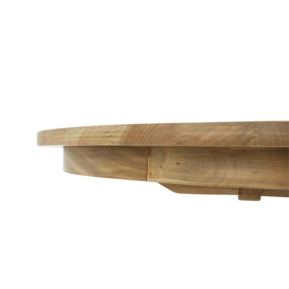 Bramble Goucho Round Dining Table 48'' — Fruit Wood