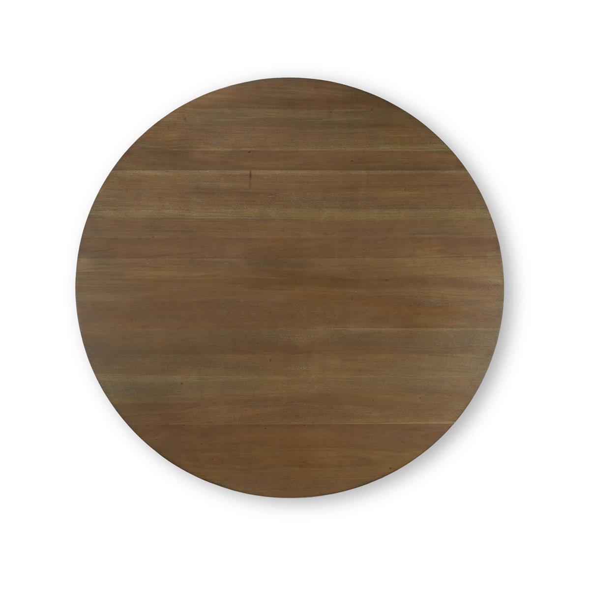 Bramble Goucho Round Dining Table 60'' — Straw Wash