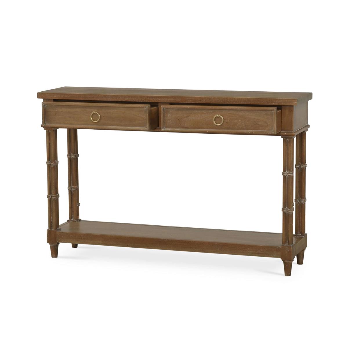 Bramble Farringdon Small Console — Straw Wash