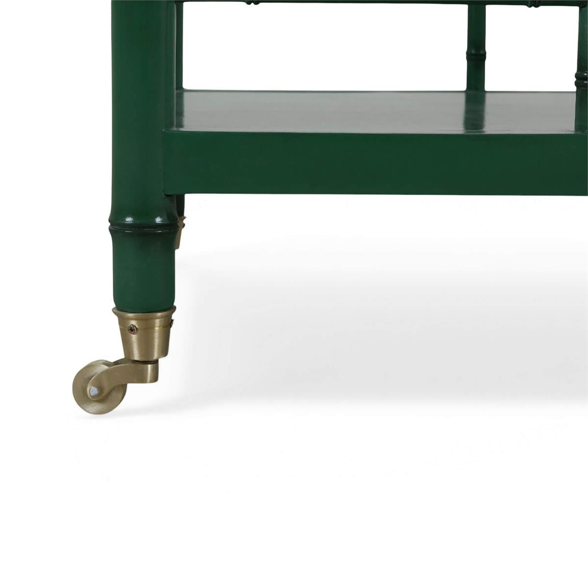 Bramble Grosvenor Drinks Trolley — Jade Green  *