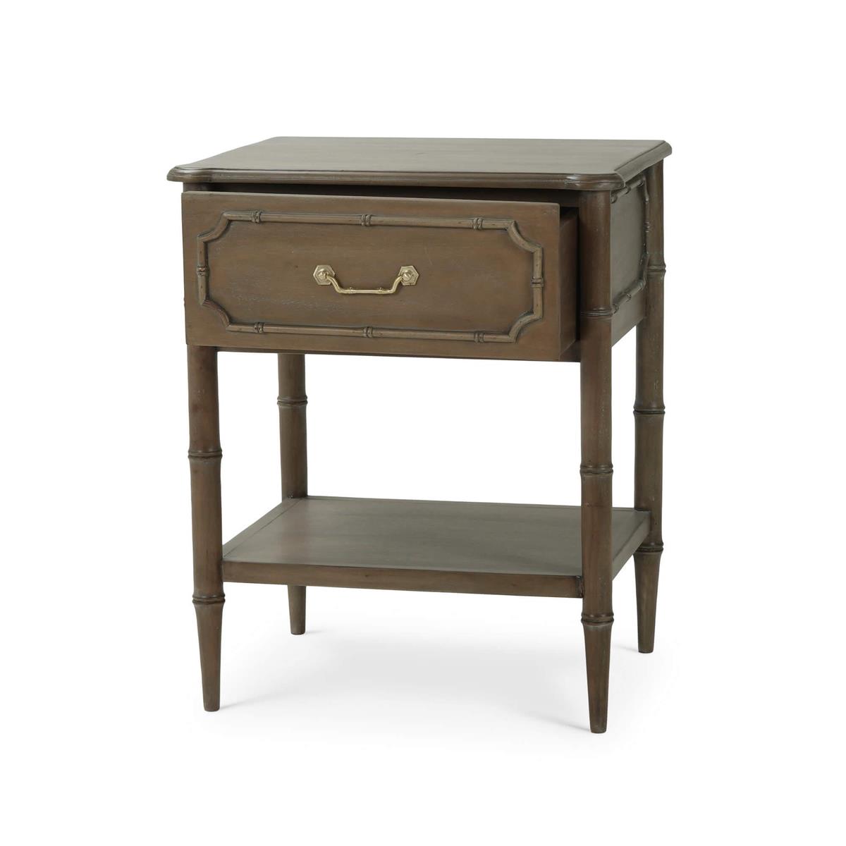 Bramble Chelsea End Table — Straw Wash