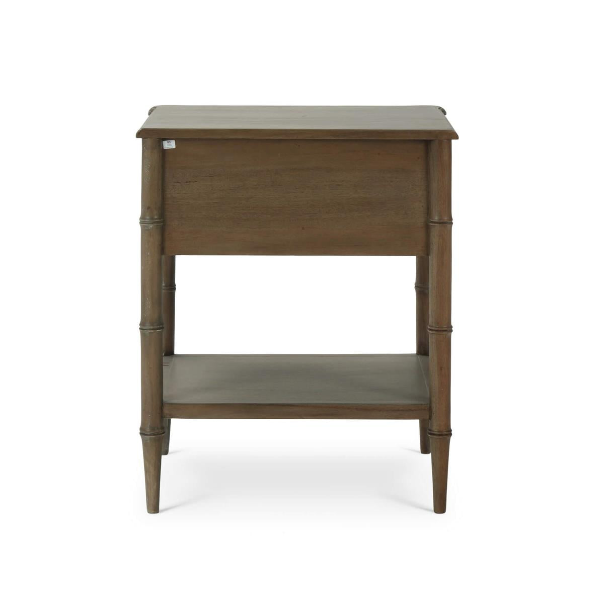 Bramble Chelsea End Table — Straw Wash