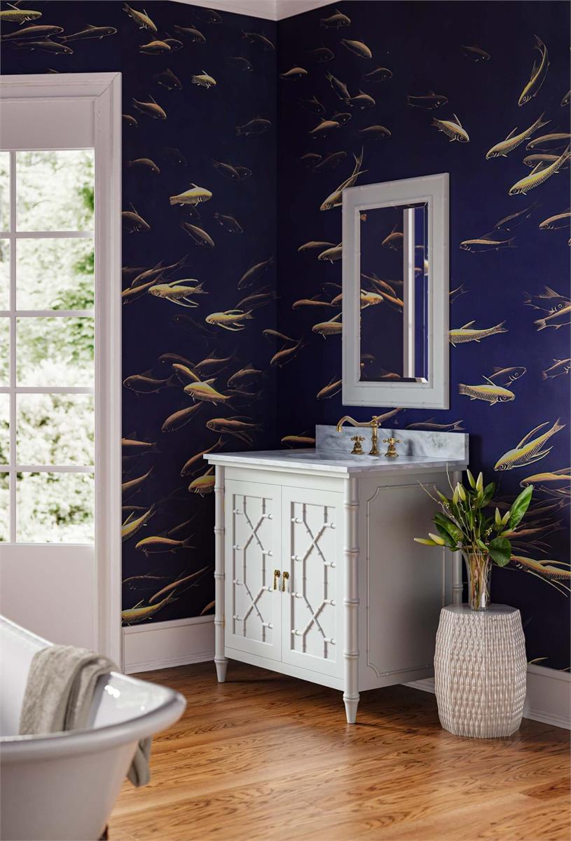 Bramble Grosvenor Single Vanity — True White *