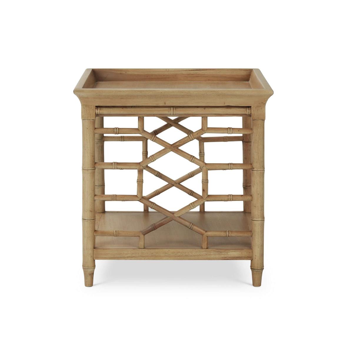 Bramble Grosvenor End Table — Fruit Wood