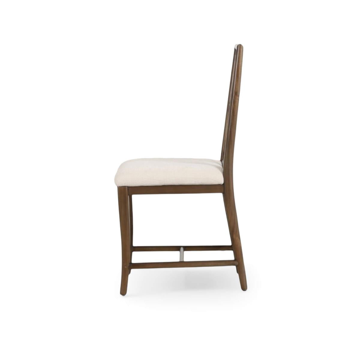 Bramble Farringdon Dining Chair — Dark Walnut / Thames Natural