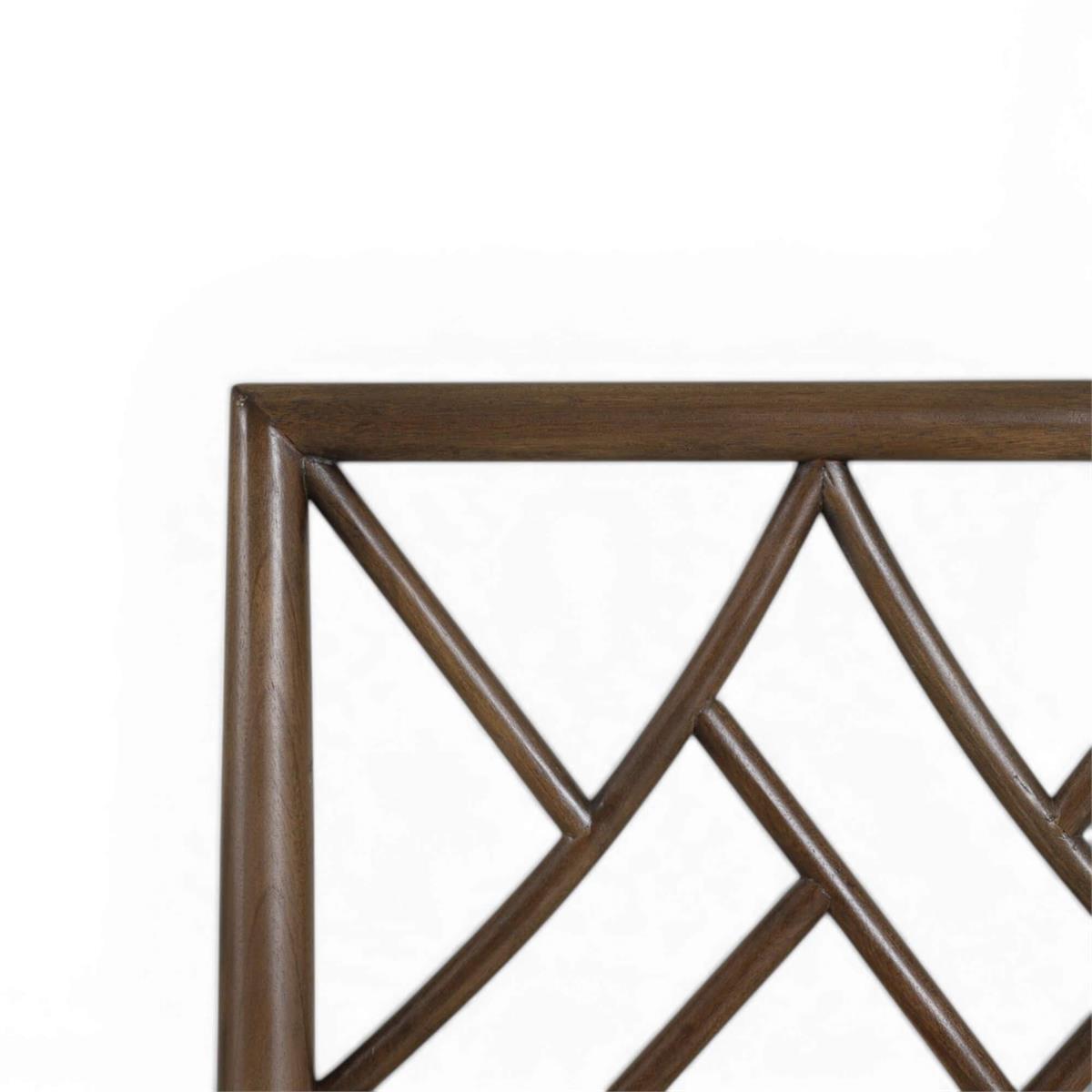 Bramble Farringdon Dining Chair — Dark Walnut / Thames Natural