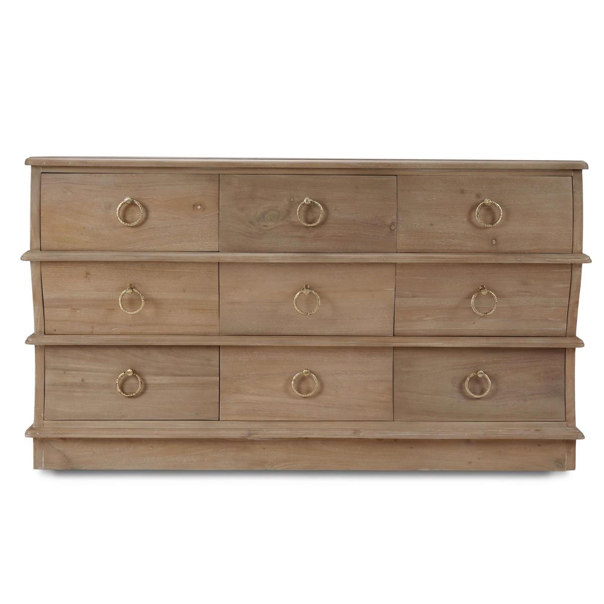 Bramble Serpentine Large Dresser — Sandbar