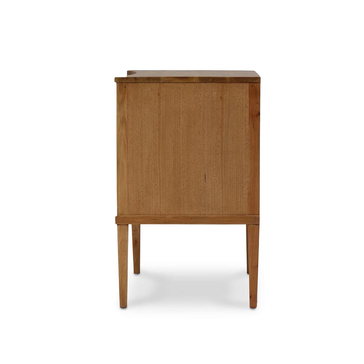 Bramble Bow Nightstand — Antique French Oak