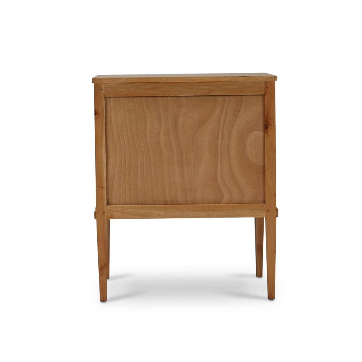 Bramble Bow Nightstand — Antique French Oak