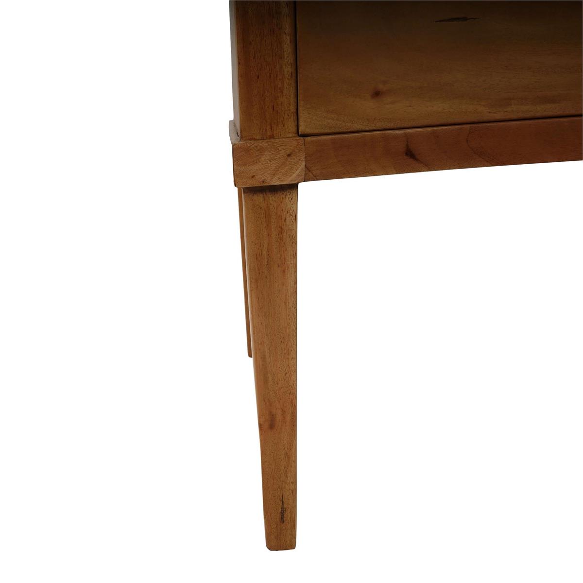 Bramble Bow Nightstand — Antique French Oak