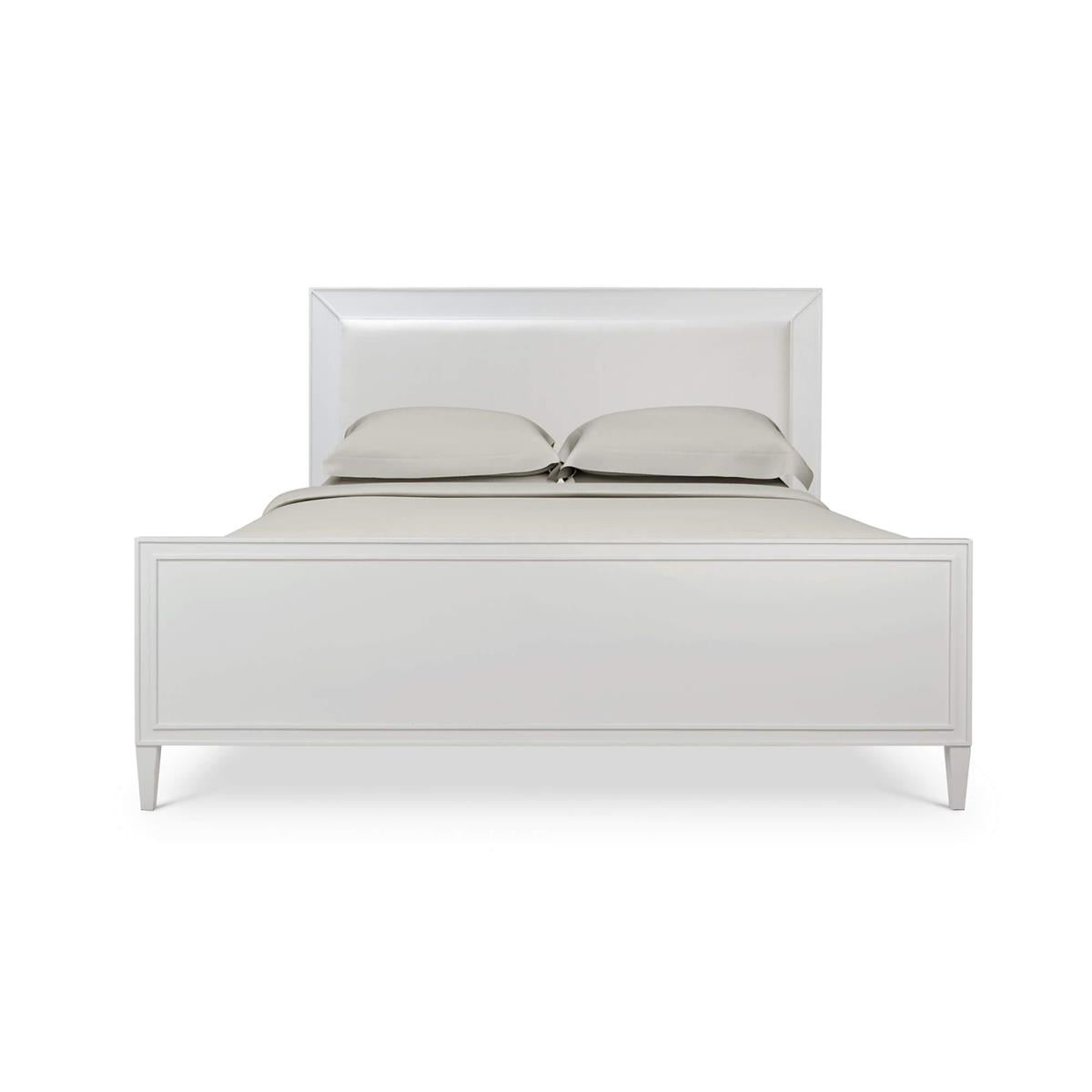 Bramble Belgravia King Size Bed w/o Rattan — True White * / Arctic