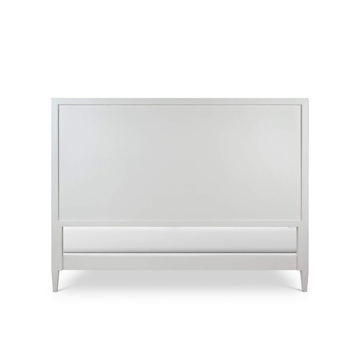 Bramble Belgravia King Size Bed w/o Rattan — True White * / Arctic