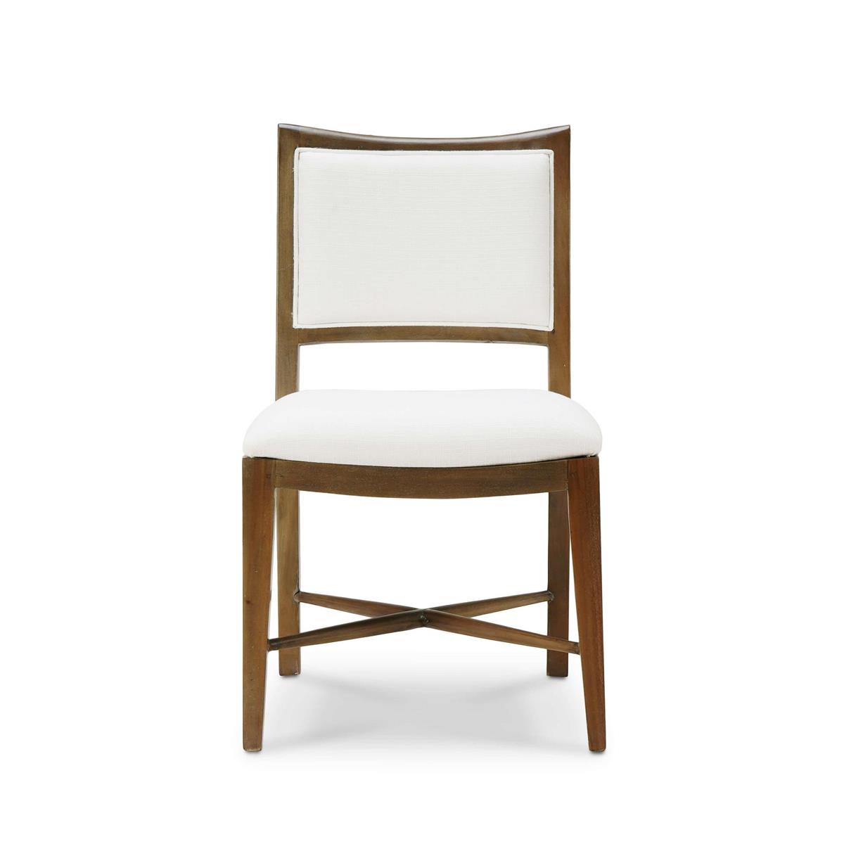 Bramble Fitzrovia Dining Chair — Straw Wash / Arctic