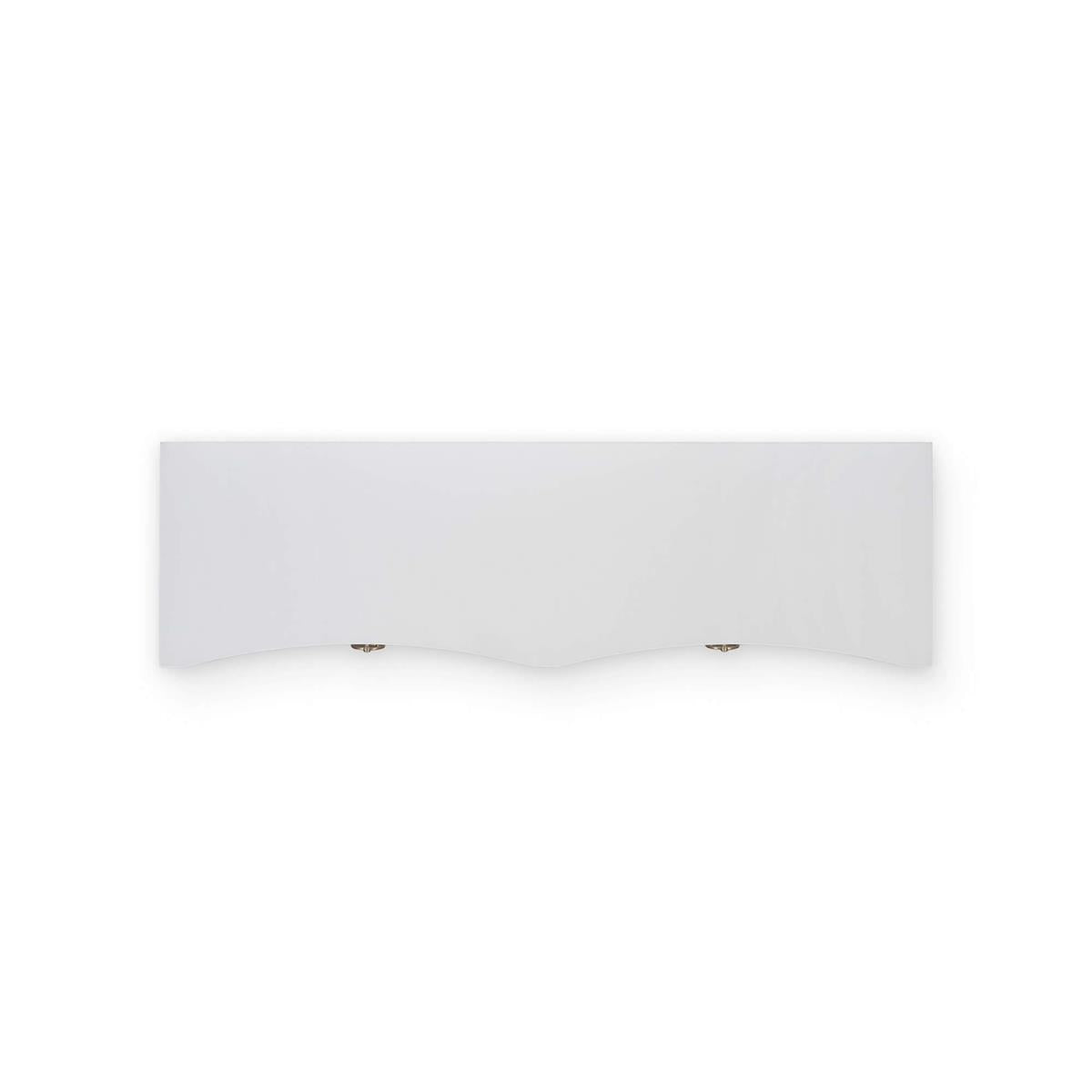Bramble Mornington Linen Wrapped 6 Drawer Dresser — Linen True White