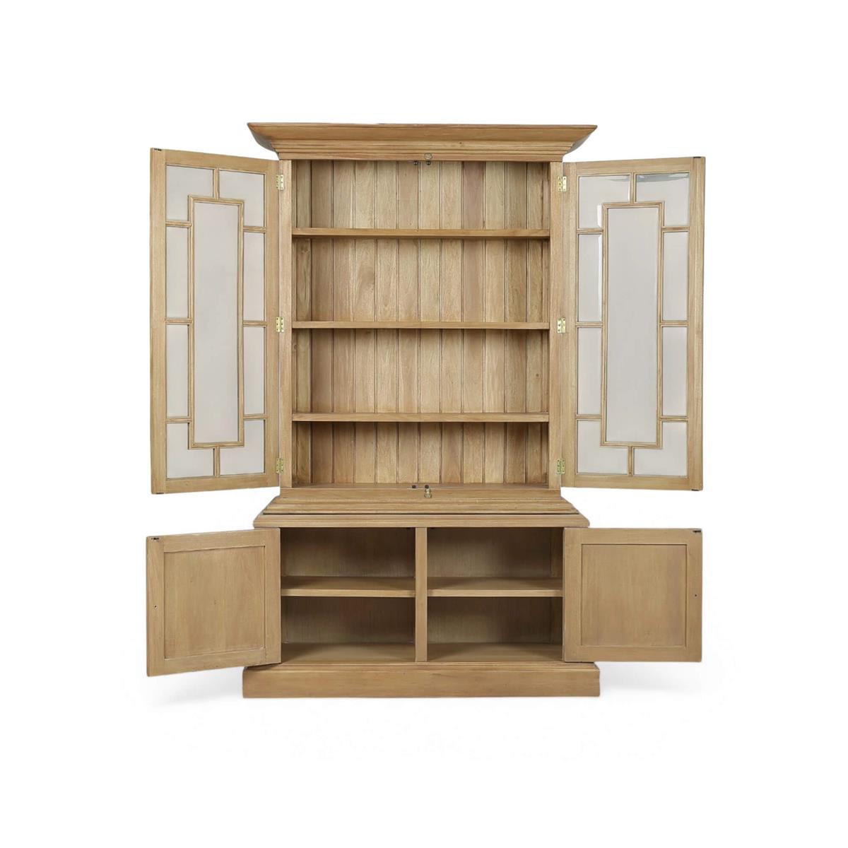 Bramble Bruges Display Cabinet — Fruit Wood