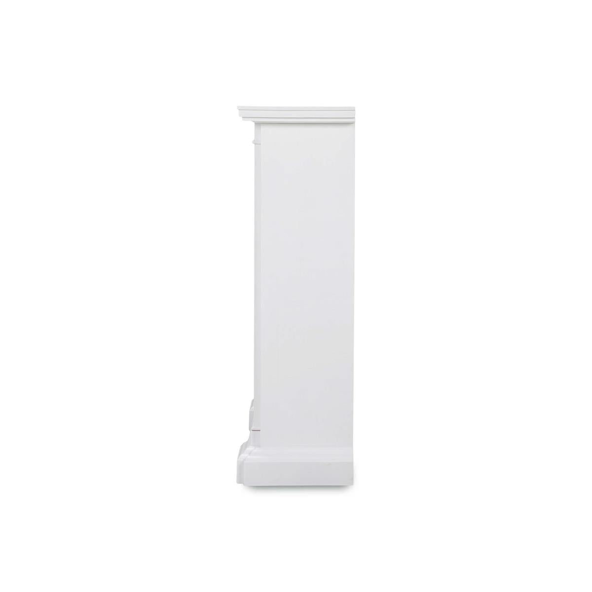Bramble Surrey Narrow Sideboard — True White *
