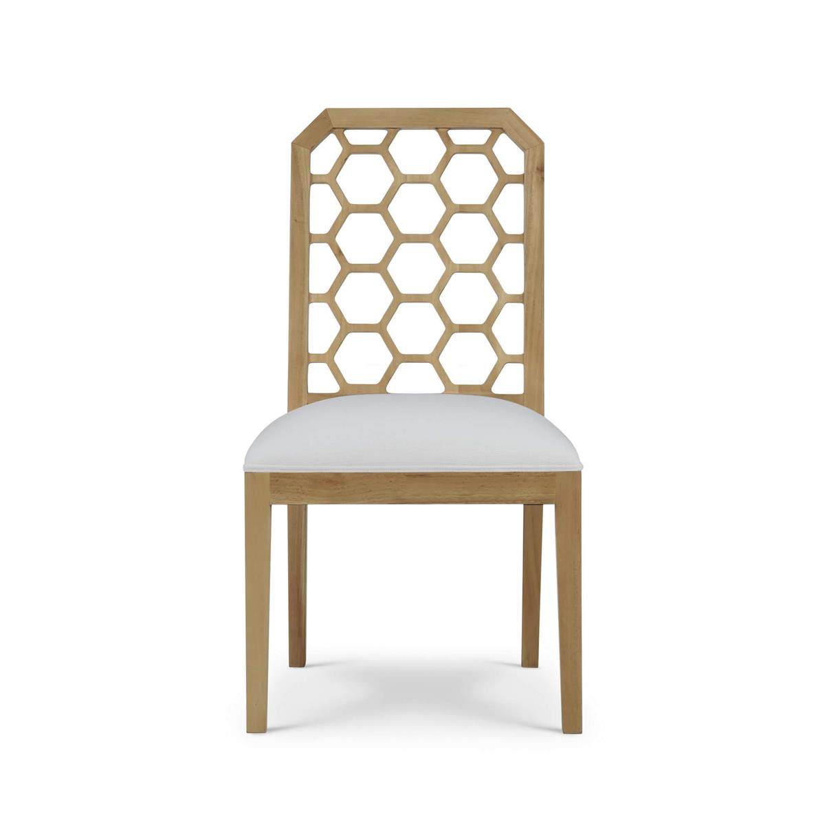 Bramble Ceylon Dining Chair — Fruit Wood / Arctic