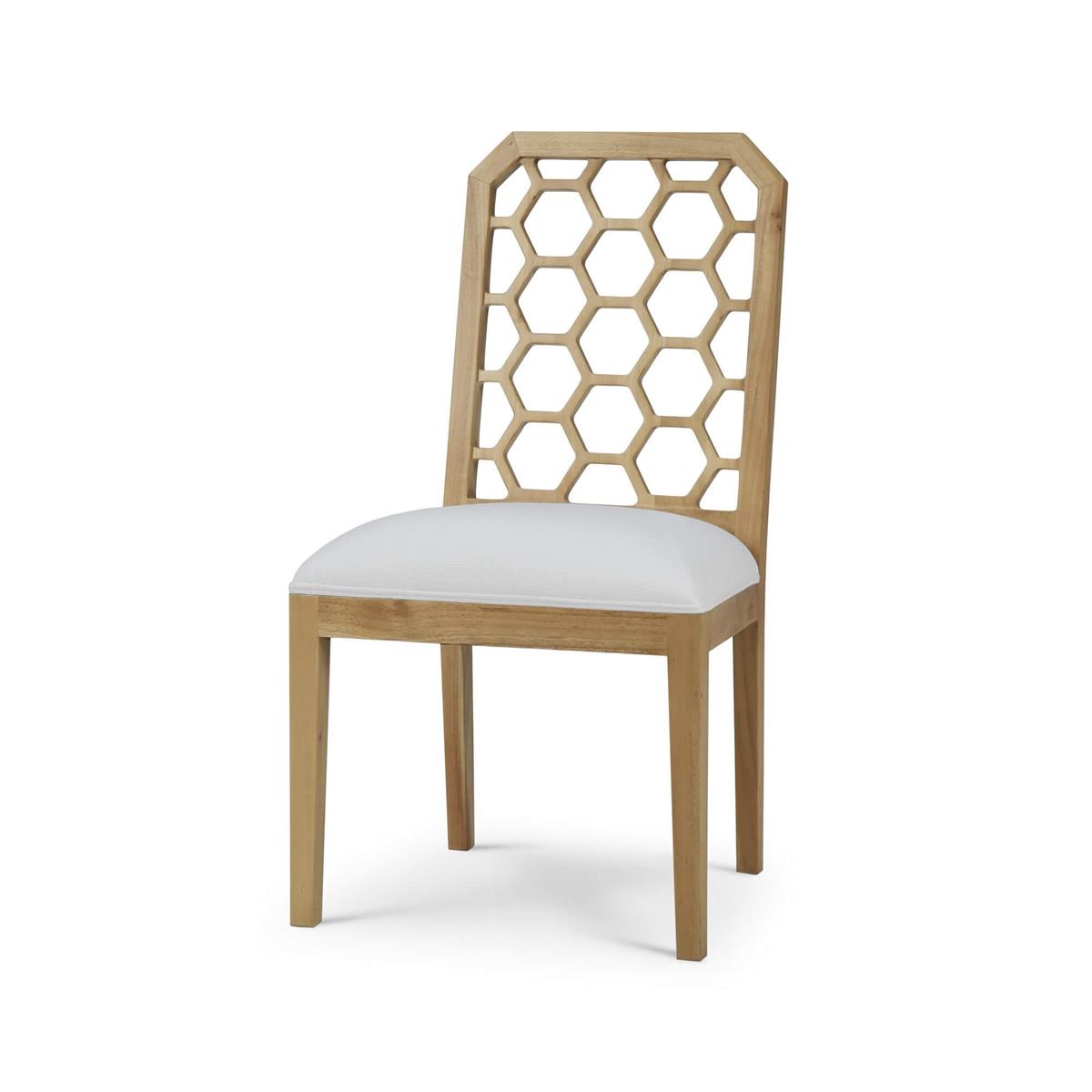Bramble Ceylon Dining Chair — Fruit Wood / Arctic