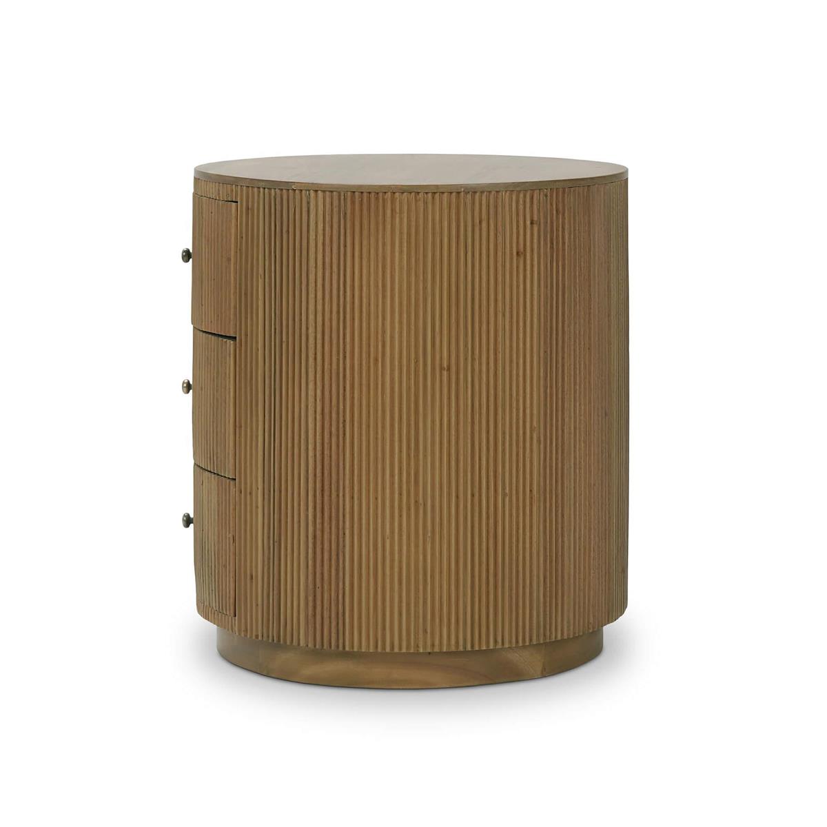 Bramble Bilbao End Table — Antique French Oak