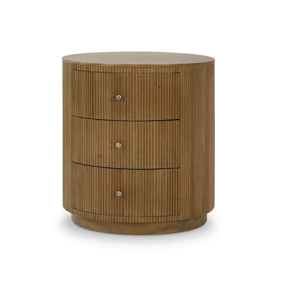 Bramble Bilbao End Table — Antique French Oak