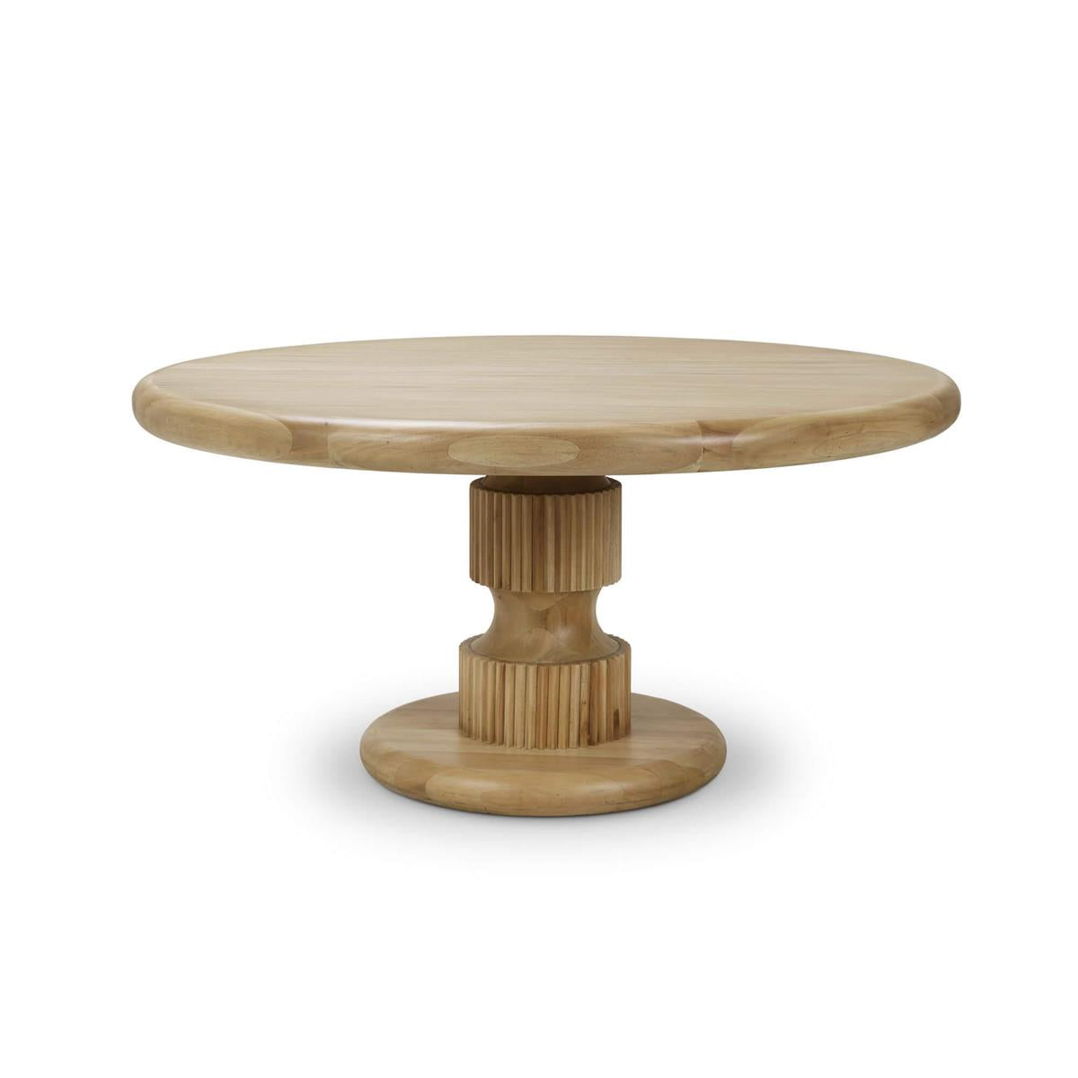 Bramble Bilbao Round Dining Table 60" — Fruit Wood