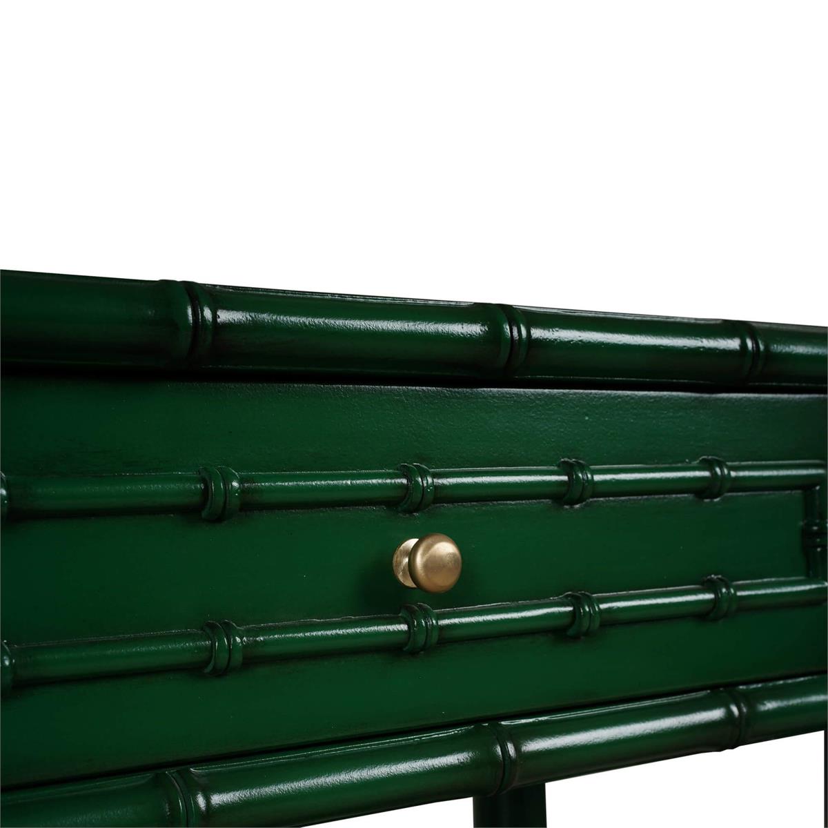 Bramble Hurlingham Console Table — Jade Green  *