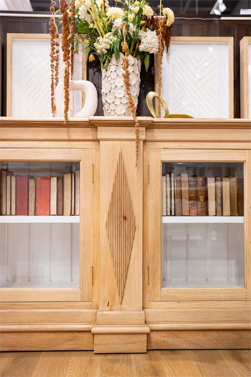 Bramble Narbonne Sideboard — Fruit Wood / True White *
