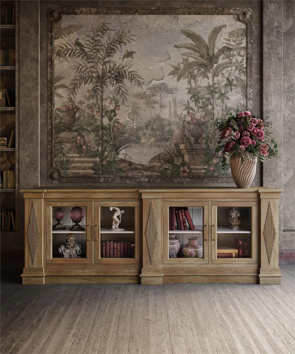 Bramble Narbonne Sideboard — Fruit Wood / True White *