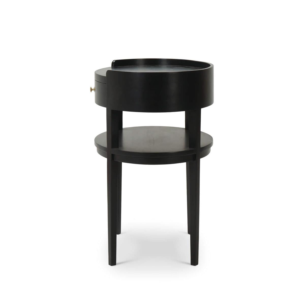 Bramble Oslo Side Table — Batavia Black