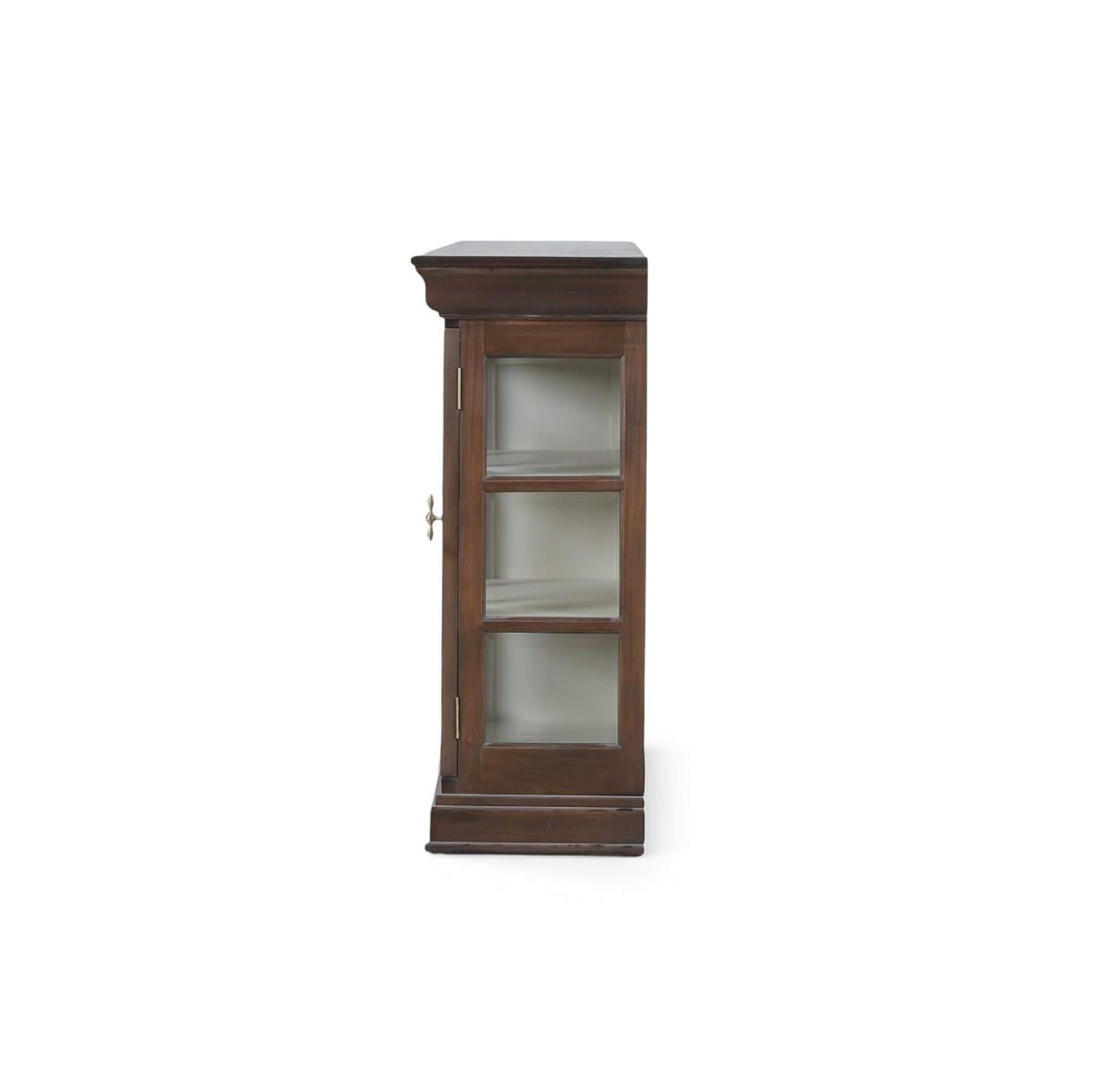 Bramble Bruges 3 Door Credenza — Dark Walnut / Putty