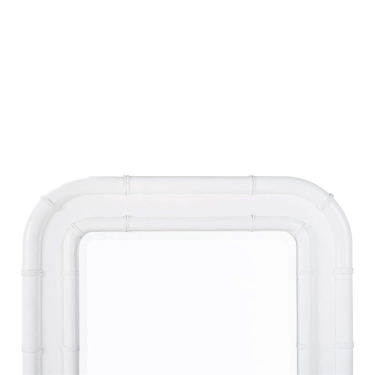 Bramble Chelsea Arched Mirror — Architectural White / Light Distressed