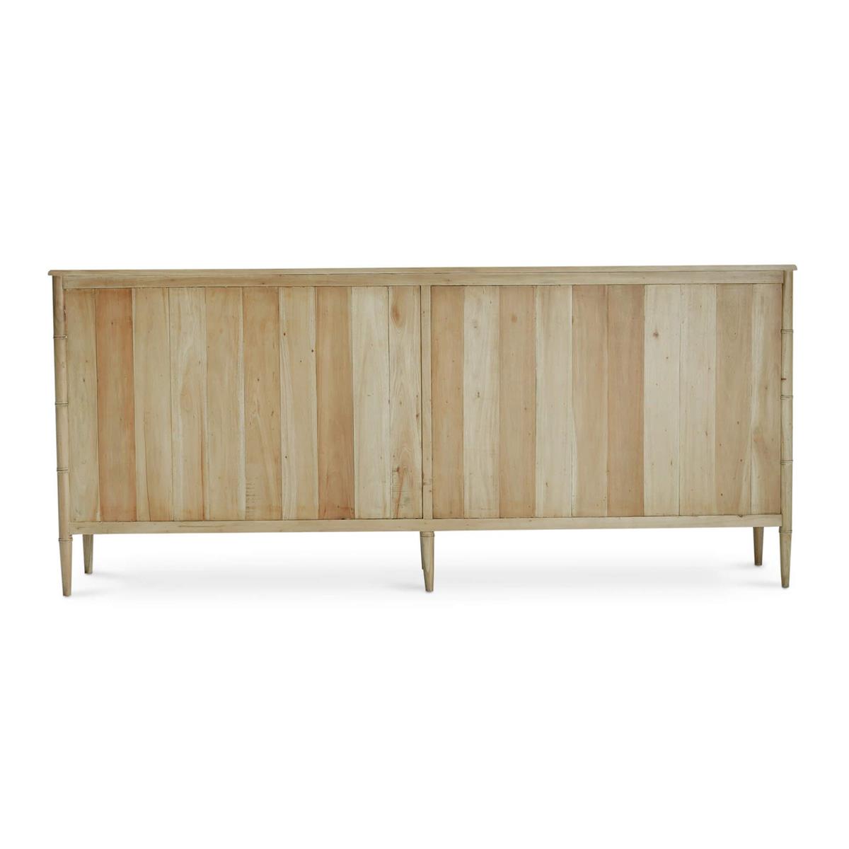 Bramble Grosvenor Sideboard w/ Drawers — Fruit Wood / True White *