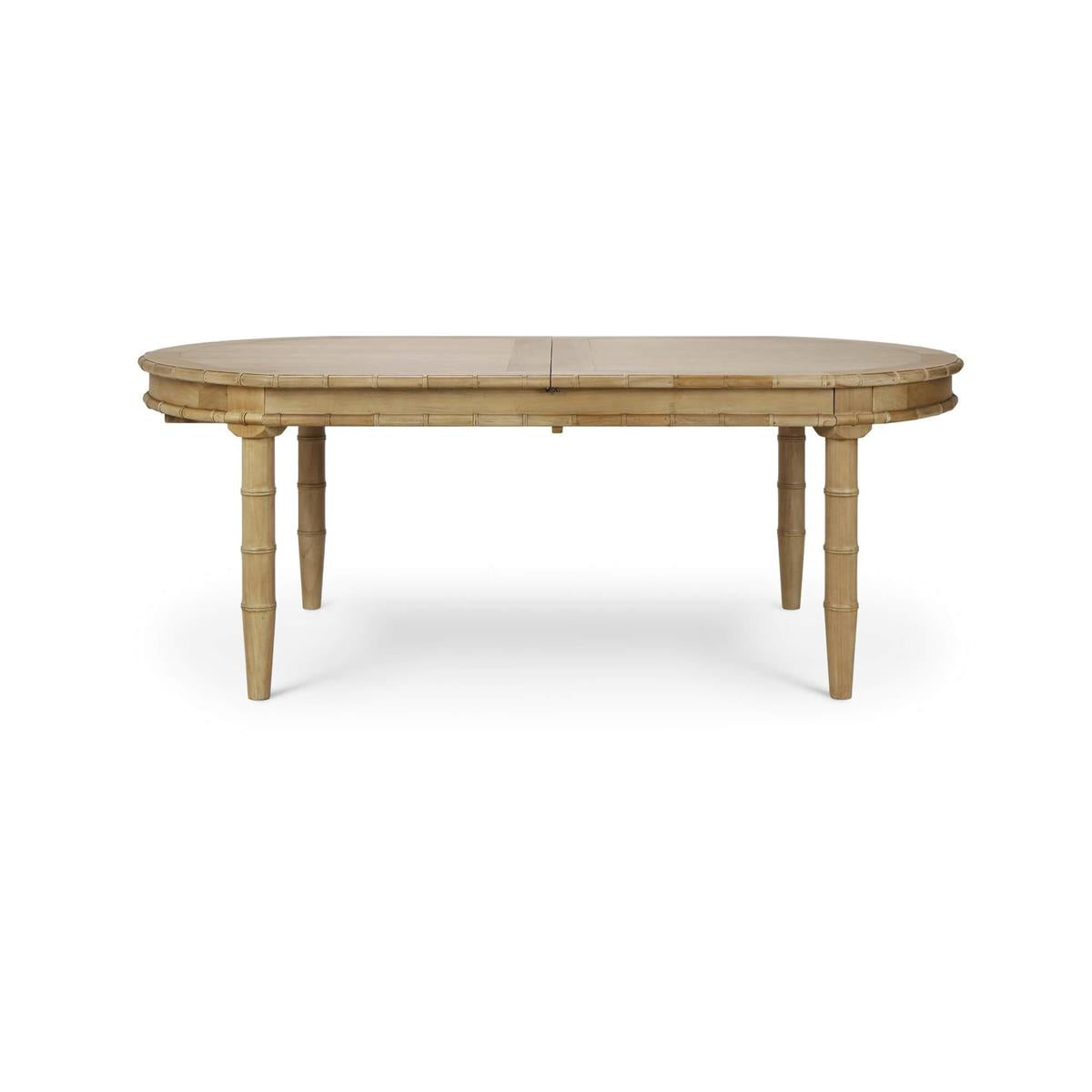 Bramble Grosvenor Oval Extension Dining Table 80" extends to 102" — Fruit Wood