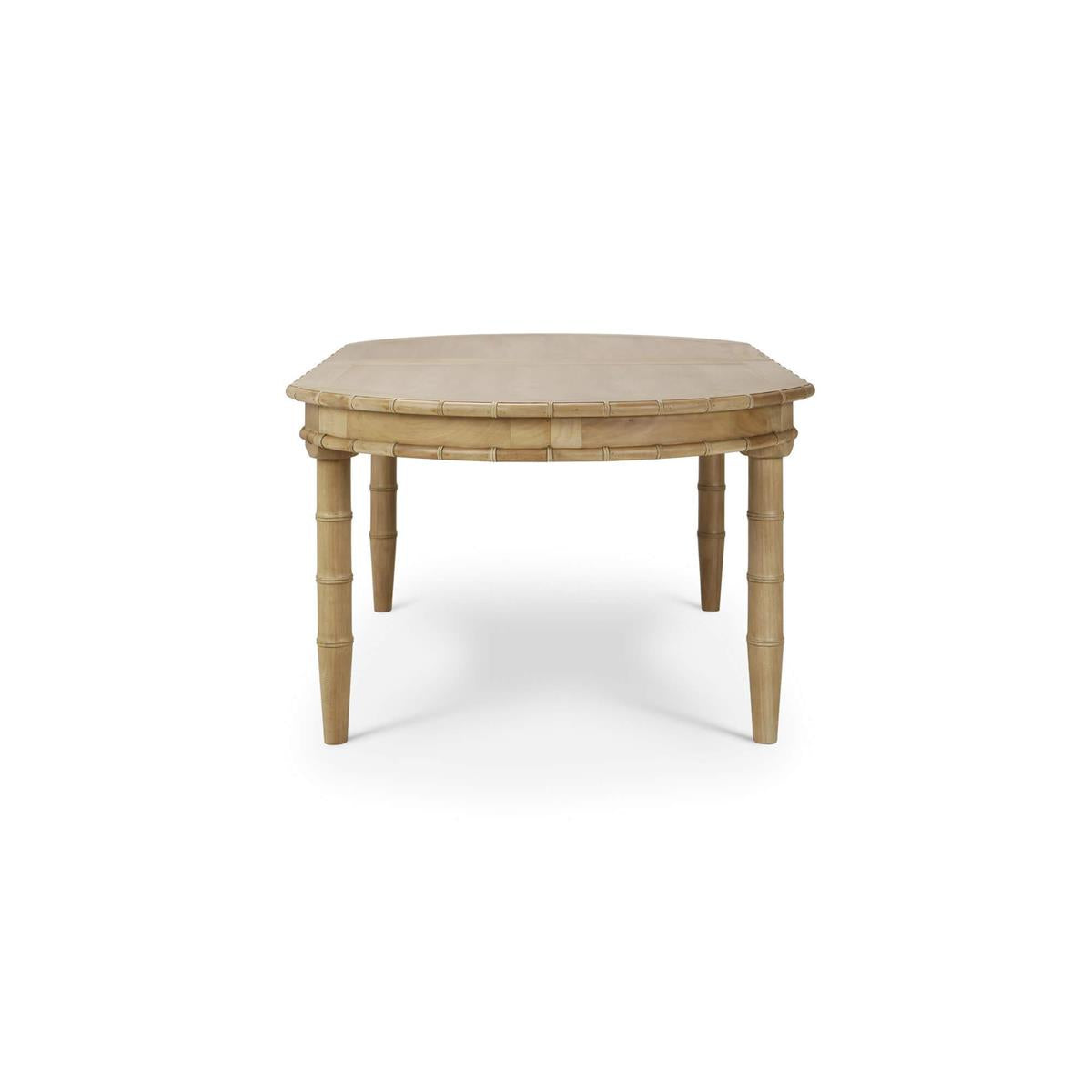 Bramble Grosvenor Oval Extension Dining Table 80" extends to 102" — Fruit Wood