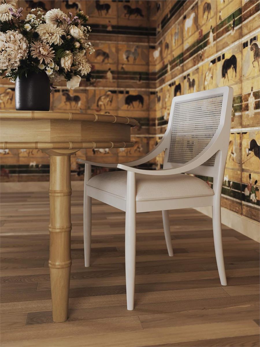 Bramble Grosvenor Oval Extension Dining Table 80" extends to 102" — Fruit Wood