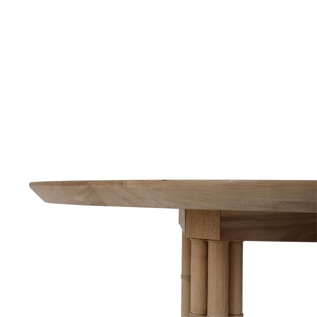 Bramble Farringdon Round Dining Table 60'' — Fruit Wood