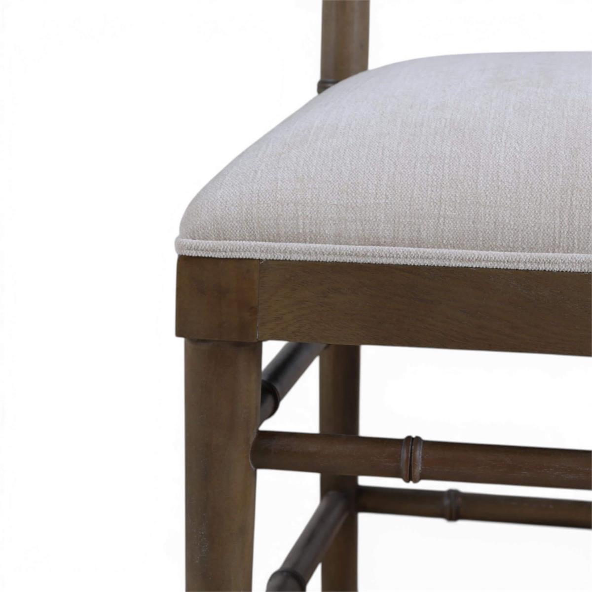 Bramble Grosvenor Dining Chair — Straw Wash / Thames Natural